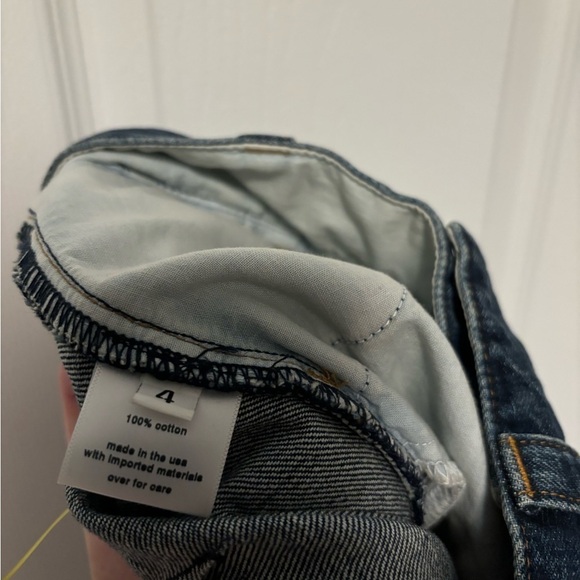 Rachel Comey Elio Wide-Leg Pintuck Jeans Indigo Denim Size 4 - Picture 11 of 14